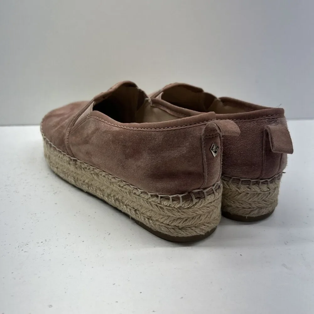 Sam Edelman Platform Espadrilles Size 7W Casual‎ Spring Summer Travel Vacation
